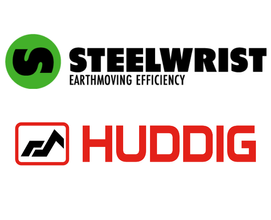 Steelwrist ja Huddig logot